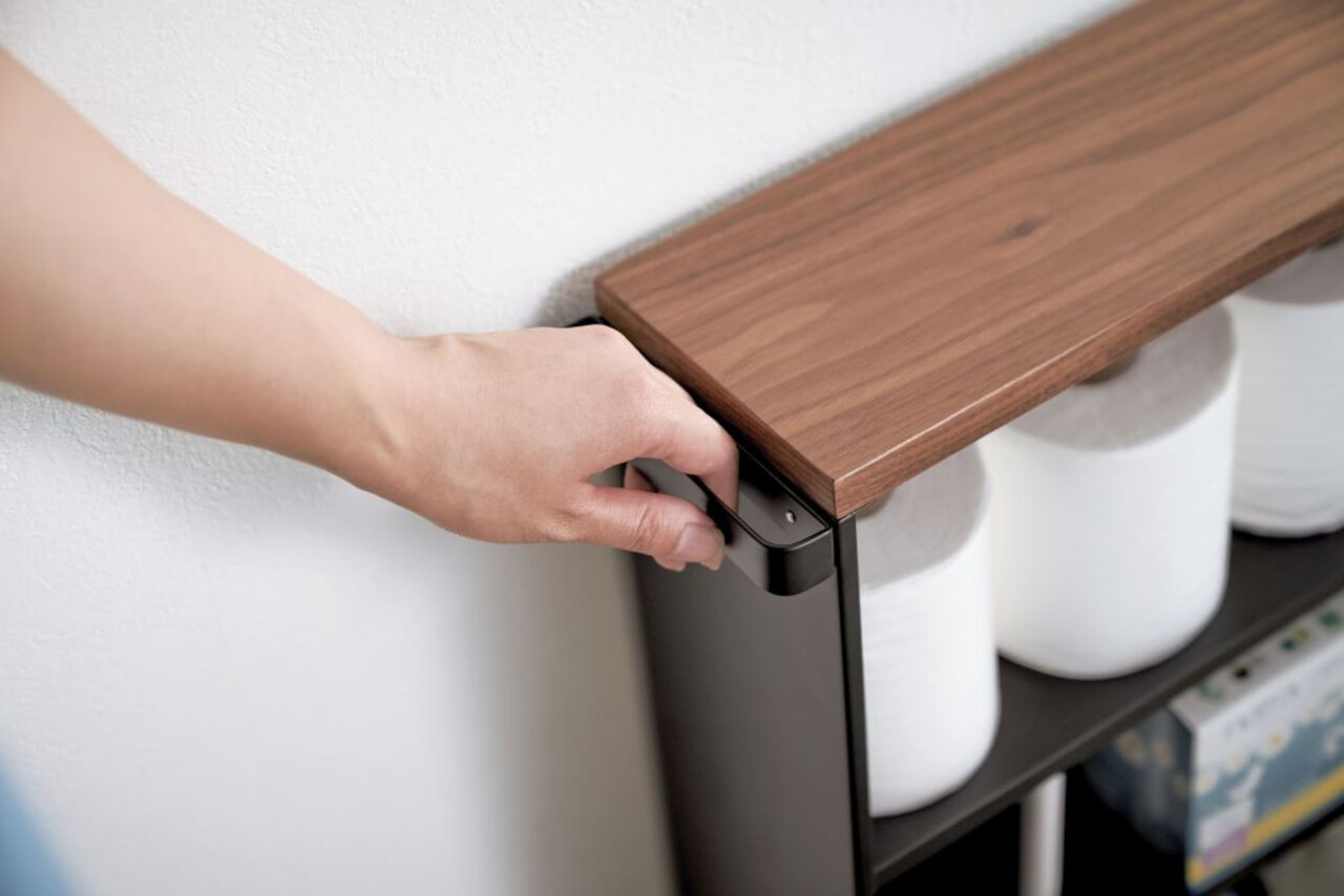 Yamazaki Yamazaki Opbergtrolley - Tower - black