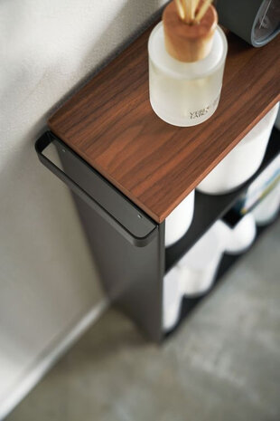 Yamazaki Yamazaki Opbergtrolley - Tower - black