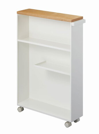 Yamazaki Yamazaki Opbergtrolley - Tower - white Yamazaki Yamazaki Opbergtrolley - Tower - white