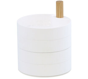 Yamazaki Yamazaki sieraden doosje Tray rond - Tosca Yamazaki Yamazaki sieraden doosje Tray rond - Tosca