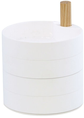 Yamazaki Yamazaki sieraden doosje Tray rond - Tosca Yamazaki Yamazaki sieraden doosje Tray rond - Tosca