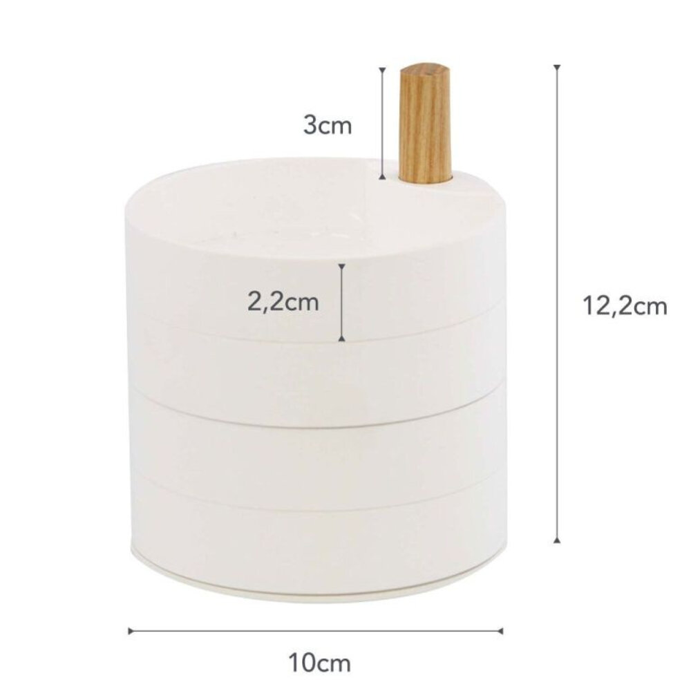 Yamazaki Yamazaki sieraden doosje Tray rond - Tosca Yamazaki Yamazaki sieraden doosje Tray rond - Tosca