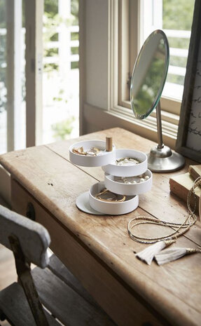 Yamazaki Yamazaki sieraden doosje Tray rond - Tosca Yamazaki Yamazaki sieraden doosje Tray rond - Tosca