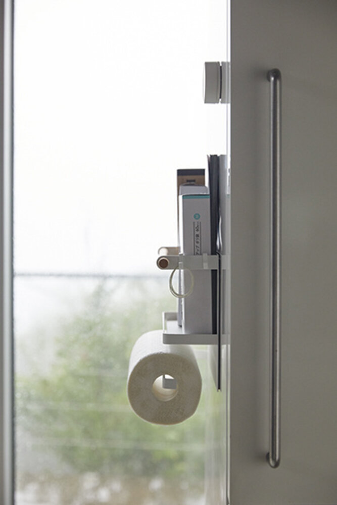 Yamazaki Yamazaki Magnetische Keukenpapier & Foliehouder - White