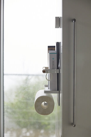 Yamazaki Yamazaki Magnetische Keukenpapier & Foliehouder - White