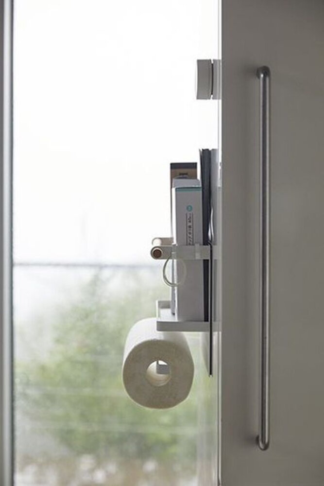 Yamazaki Yamazaki Magnetische Keukenpapier & Foliehouder - White