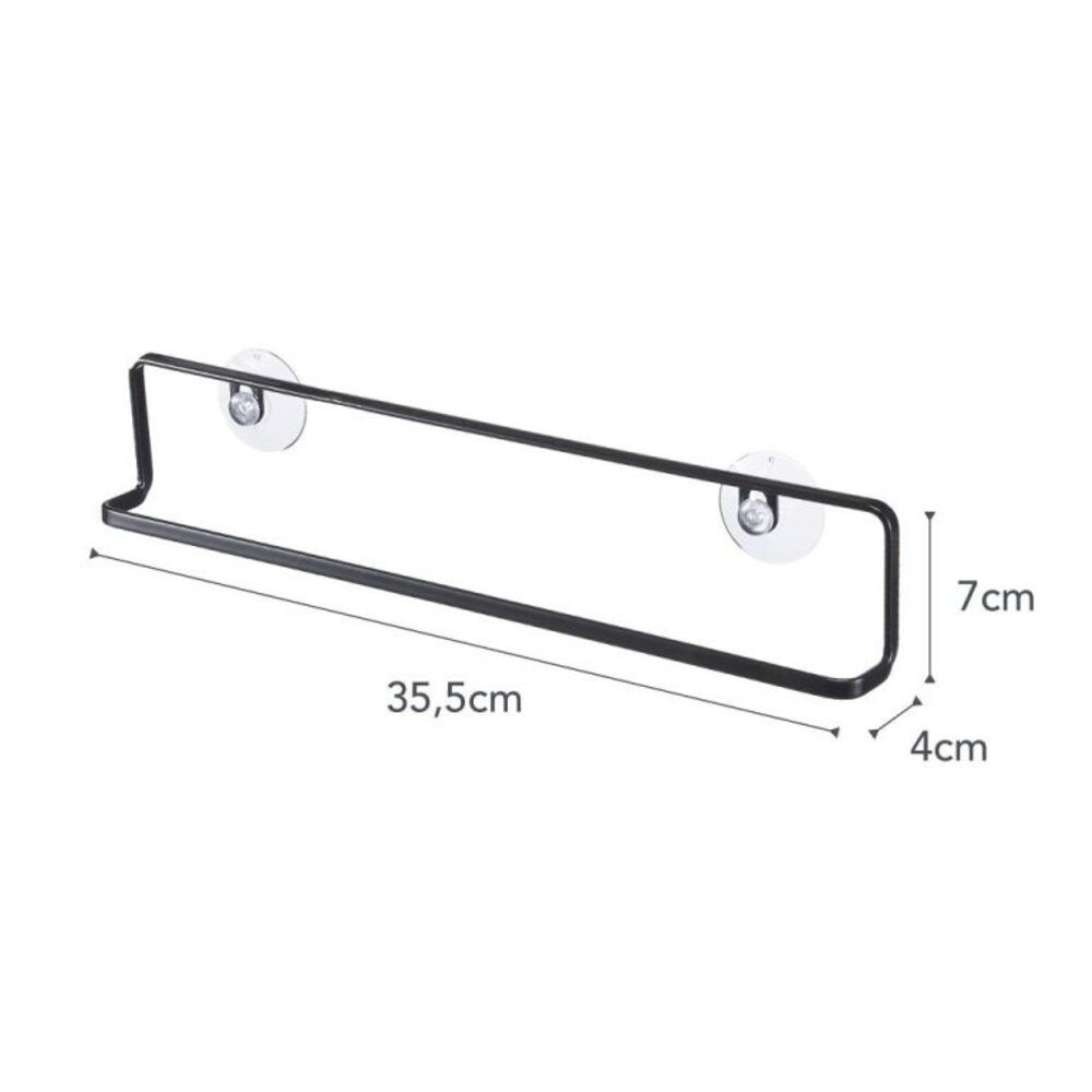 Yamazaki Yamazaki Handdoekrek - Tower - black