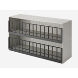 Yamazaki Yamazaki Speelgoedrek - Tower - Grey/White Yamazaki Yamazaki Speelgoedrek - Tower - Grey/White