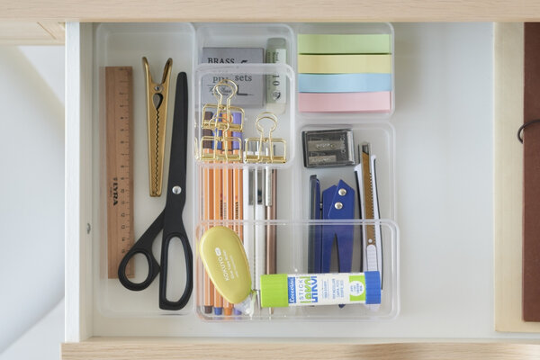 Yamazaki Yamazaki Stapelbare Lade Organizer - Tower - White Yamazaki Yamazaki Stapelbare Lade Organizer - Tower - White