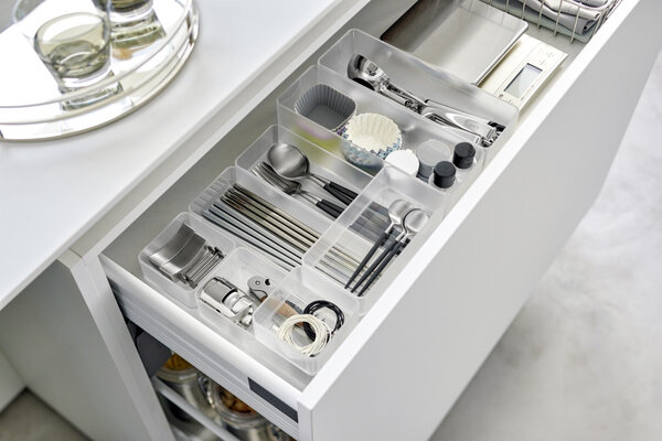 Yamazaki Yamazaki Stapelbare Lade Organizer - Tower - White Yamazaki Yamazaki Stapelbare Lade Organizer - Tower - White