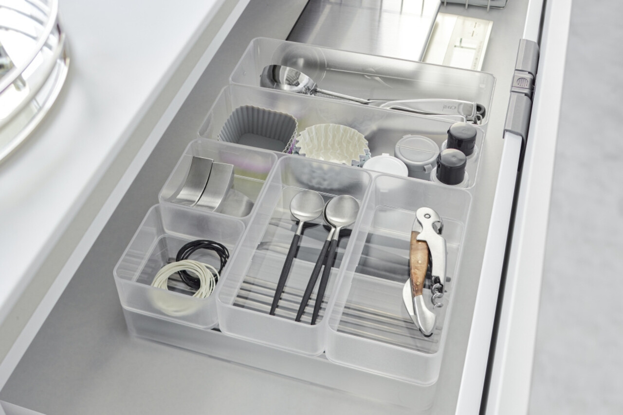 Yamazaki Yamazaki Stapelbare Lade Organizer - Tower - White Yamazaki Yamazaki Stapelbare Lade Organizer - Tower - White