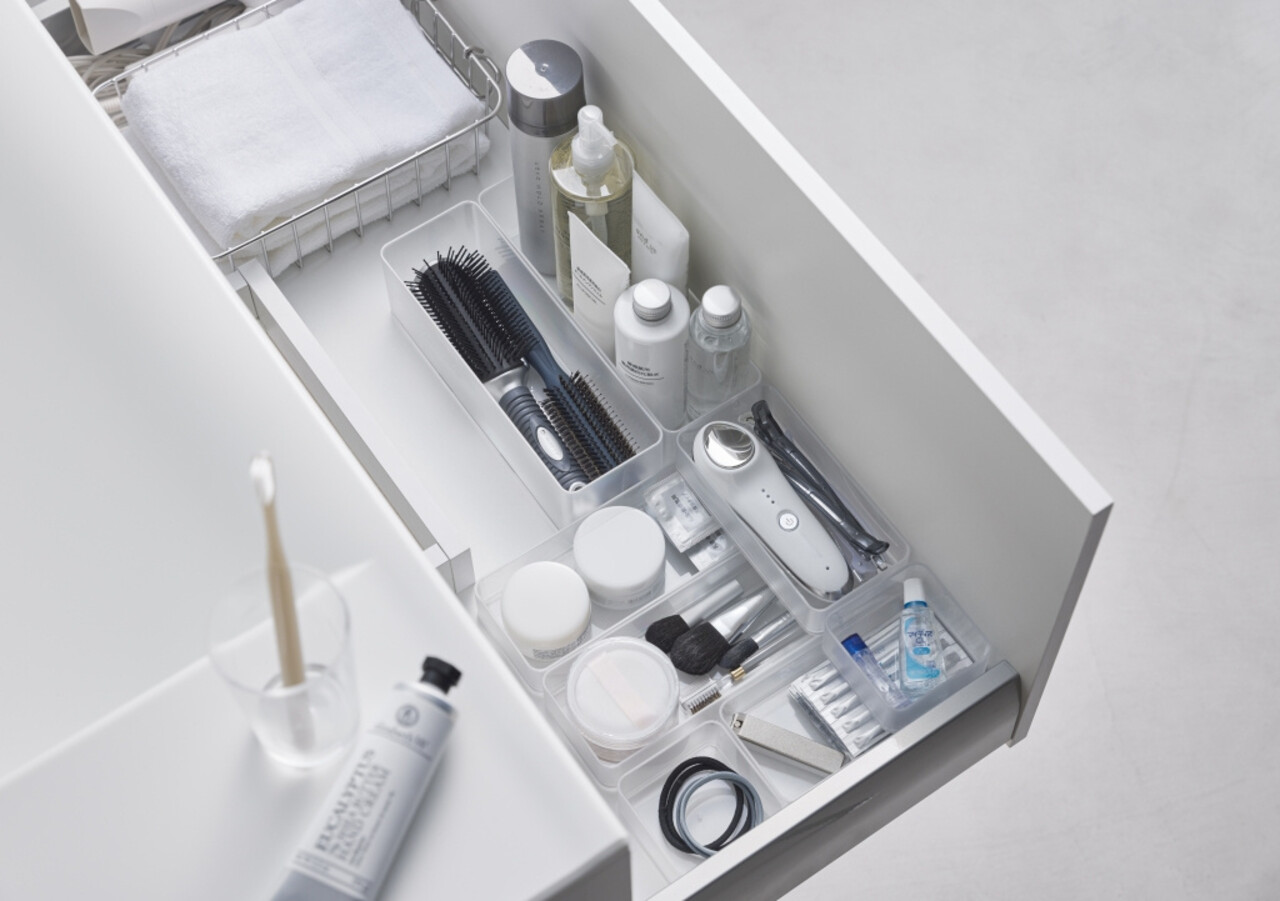 Yamazaki Yamazaki Stapelbare Lade Organizer - Tower - White Yamazaki Yamazaki Stapelbare Lade Organizer - Tower - White