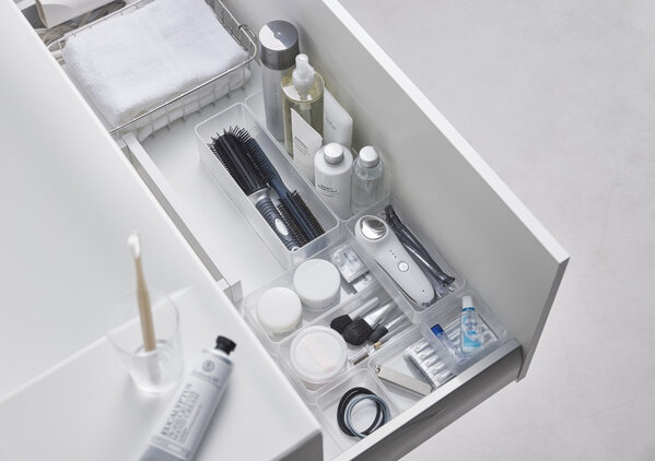 Yamazaki Yamazaki Stapelbare Lade Organizer - Tower - White Yamazaki Yamazaki Stapelbare Lade Organizer - Tower - White