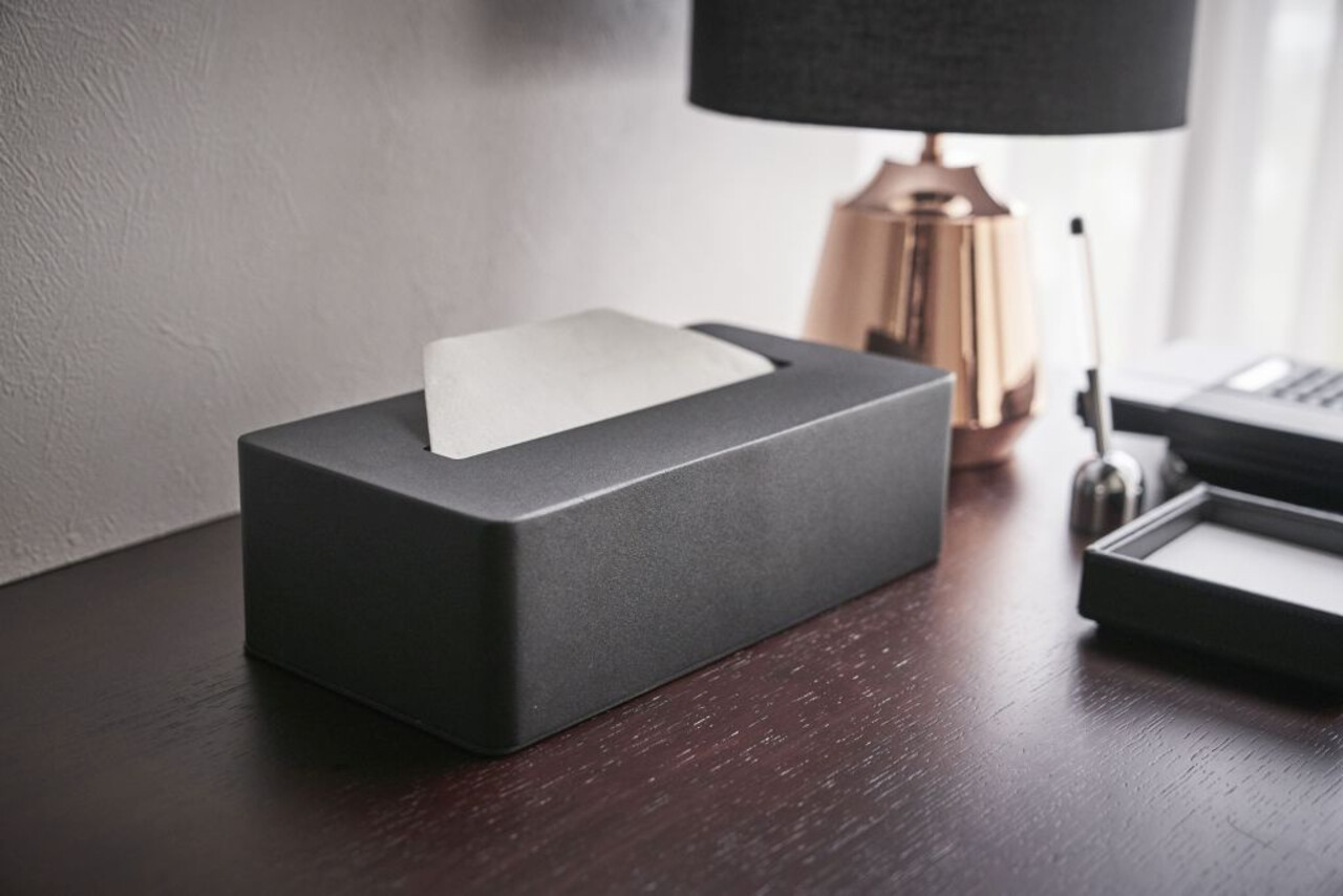 Yamazaki Yamazaki Tissuehouder - Tower - black