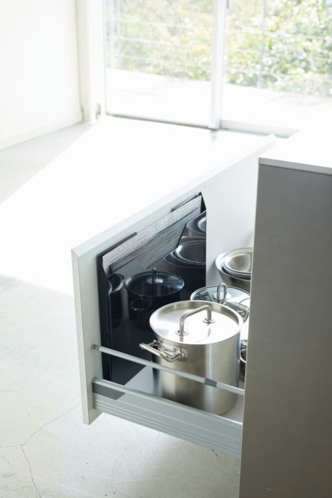 Yamazaki Yamazaki Placemat Houder- Tower - black Yamazaki Yamazaki Placemat Houder- Tower - black