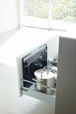 Yamazaki Yamazaki Placemat Houder- Tower - black Yamazaki Yamazaki Placemat Houder- Tower - black