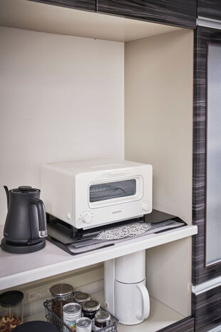 Yamazaki Yamazaki Placemat Houder- Tower - black Yamazaki Yamazaki Placemat Houder- Tower - black