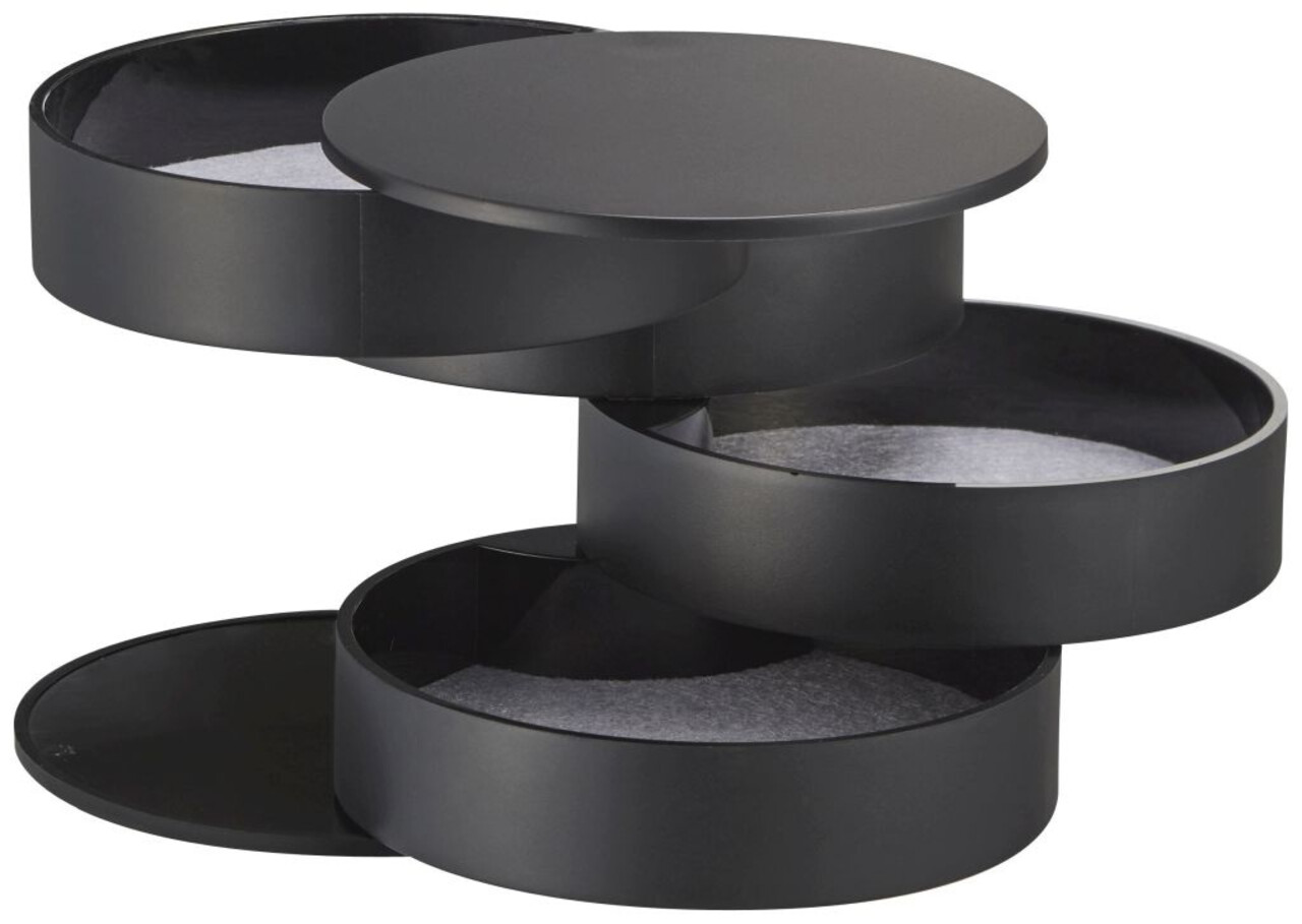 Yamazaki Yamazaki Sieradenhouder 4 - Tower - black Yamazaki Yamazaki Sieradenhouder 4 - Tower - black