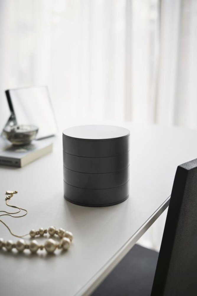 Yamazaki Yamazaki Sieradenhouder 4 - Tower - black Yamazaki Yamazaki Sieradenhouder 4 - Tower - black