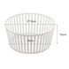 Yamazaki Yamazaki Fruitschaal Ø 21,5 cm - Tower - white Yamazaki Yamazaki Fruitschaal Ø 21,5 cm - Tower - white