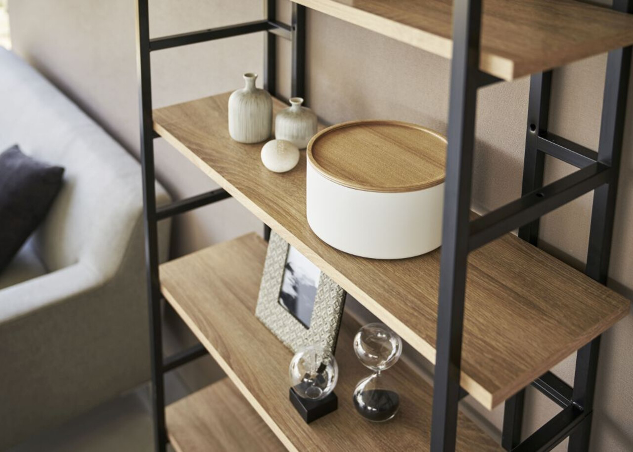 Yamazaki Yamazaki Opbergdoos met Deksel - Rin - White Yamazaki Yamazaki Opbergdoos met Deksel - Rin - White