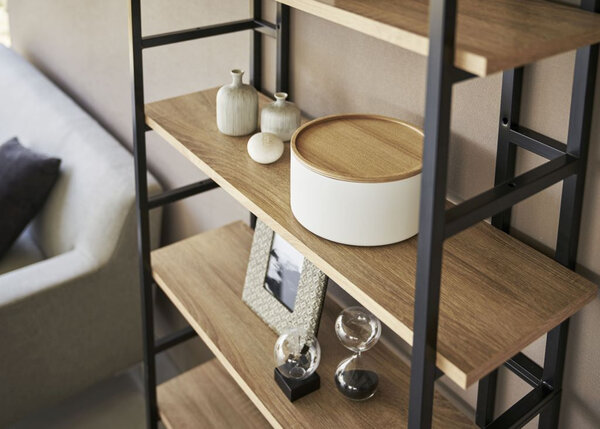 Yamazaki Yamazaki Opbergdoos met Deksel - Rin - White Yamazaki Yamazaki Opbergdoos met Deksel - Rin - White