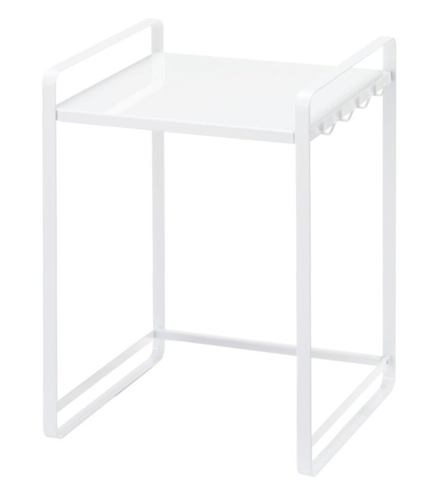 Yamazaki Yamazaki Uitschuifbare Keukenorganiser - Tower - white Yamazaki Yamazaki Uitschuifbare Keukenorganiser - Tower - white