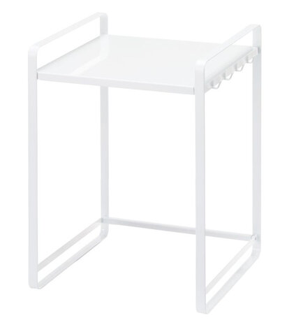Yamazaki Yamazaki Uitschuifbare Keukenorganiser - Tower - white Yamazaki Yamazaki Uitschuifbare Keukenorganiser - Tower - white