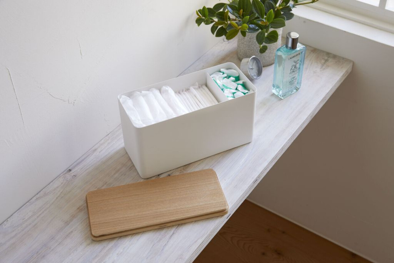 Yamazaki Yamazaki Opbergbox Make Up - Rin - natural