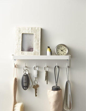 Yamazaki Yamazaki Magnetische sleutelhouder - Smart - white