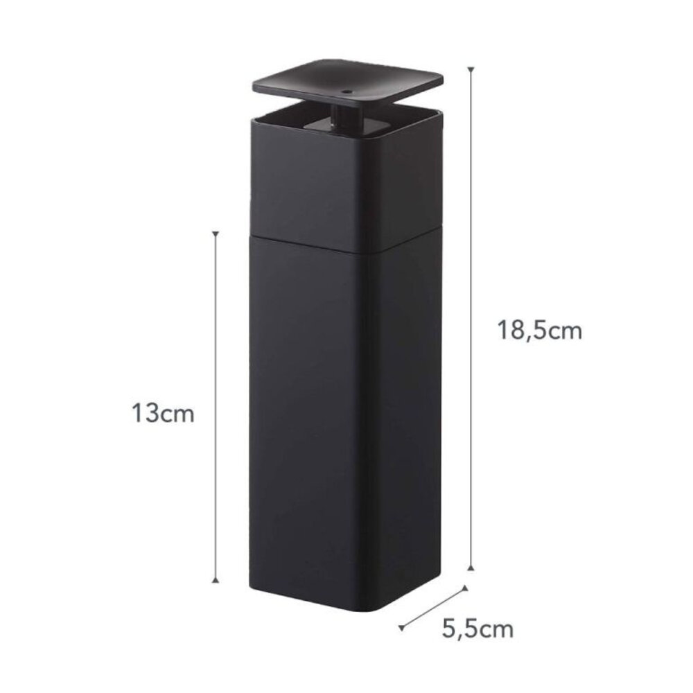 Yamazaki Yamazaki Afwasmiddel Dispenser- Tower - Black