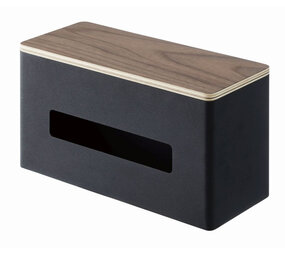 Yamazaki Yamazaki Tissuebox Dubbelzijdig - Rin - brown