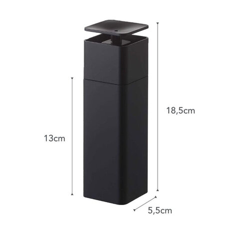 Yamazaki Yamazaki Afwasmiddel Dispenser- Tower - Black