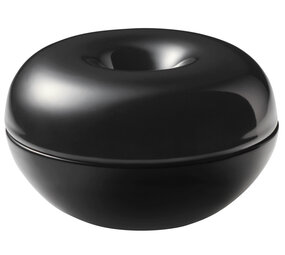 Yamazaki Yamazaki Ceramic air freshener bowl - Tower - Black Yamazaki Yamazaki Ceramic air freshener bowl - Tower - Black