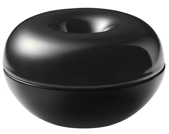 Yamazaki Yamazaki Ceramic air freshener bowl - Tower - Black
