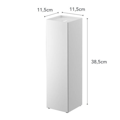 Yamazaki Yamazaki Dichte Reserverolhouder - Tower - white