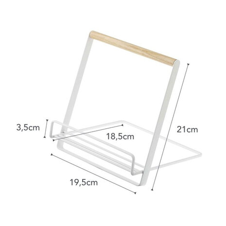 Yamazaki Yamazaki Kookboekstandaard - Tosca Yamazaki Yamazaki Kookboekstandaard - Tosca