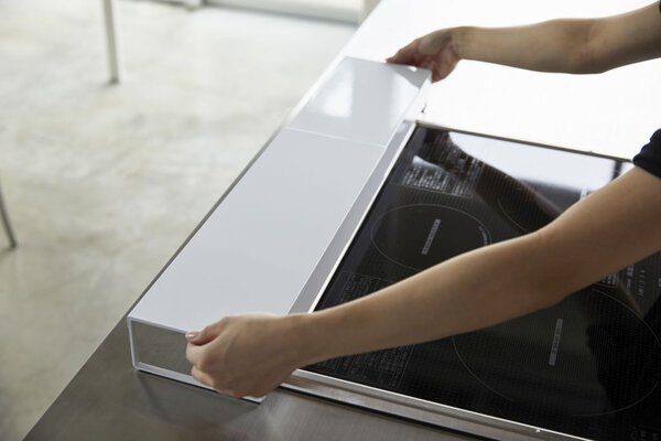 Yamazaki Yamazaki Extendable Vent Cover - Tower - White Yamazaki Yamazaki Extendable Vent Cover - Tower - White