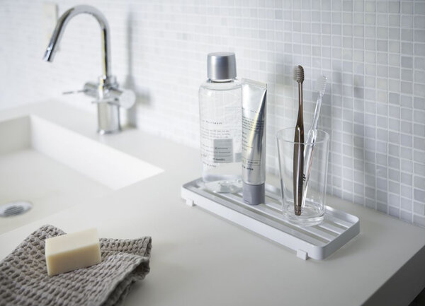 Yamazaki Yamazaki Badkamerrek - Tower - white Yamazaki Yamazaki Badkamerrek - Tower - white