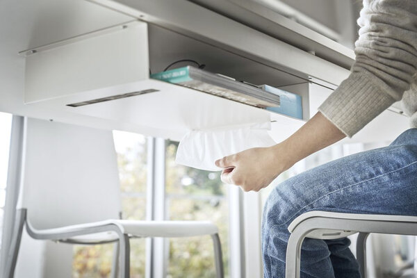 Yamazaki Yamazaki Bureaulade - Tower - White Yamazaki Yamazaki Bureaulade - Tower - White