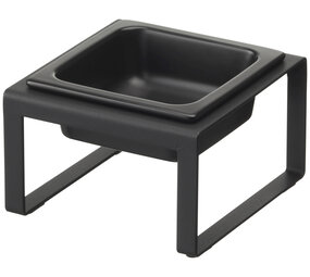 Yamazaki Yamazaki Voerbak Kat Enkel - Tower - Black