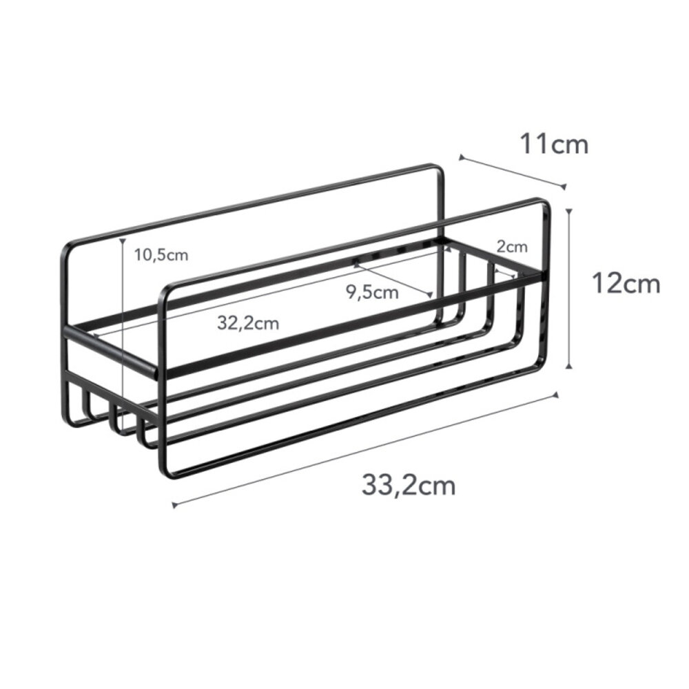 Yamazaki Yamazaki Mokken- & Glazenrek- Tower - Black