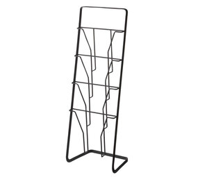 Yamazaki Yamazaki Staand Magazinerek- Tower - black Yamazaki Yamazaki Staand Magazinerek- Tower - black
