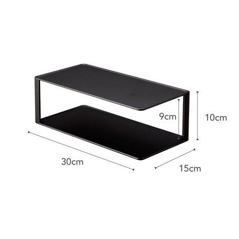 Yamazaki Yamazaki Bordenrek Rechthoekig - Tower - Black