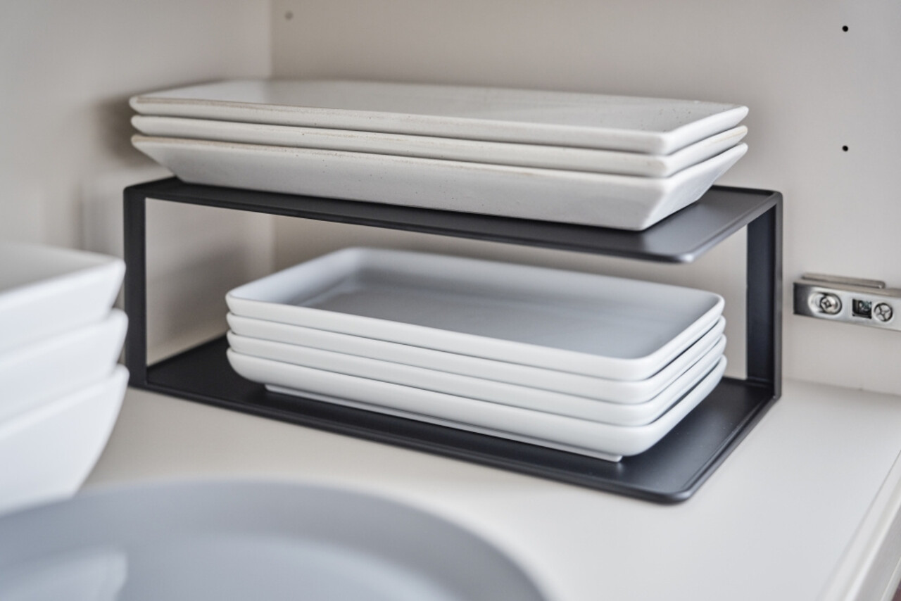 Yamazaki Yamazaki Bordenrek Rechthoekig - Tower - Black