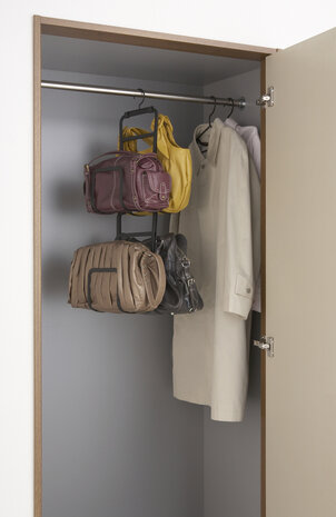 Yamazaki Yamazaki Tassen houder groot L - Chain - black