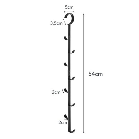 Yamazaki Yamazaki Kledinghanger- Smart - black