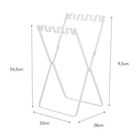 Yamazaki Yamazaki Vuilniszakhouder - Tower - white Yamazaki Yamazaki Vuilniszakhouder - Tower - white