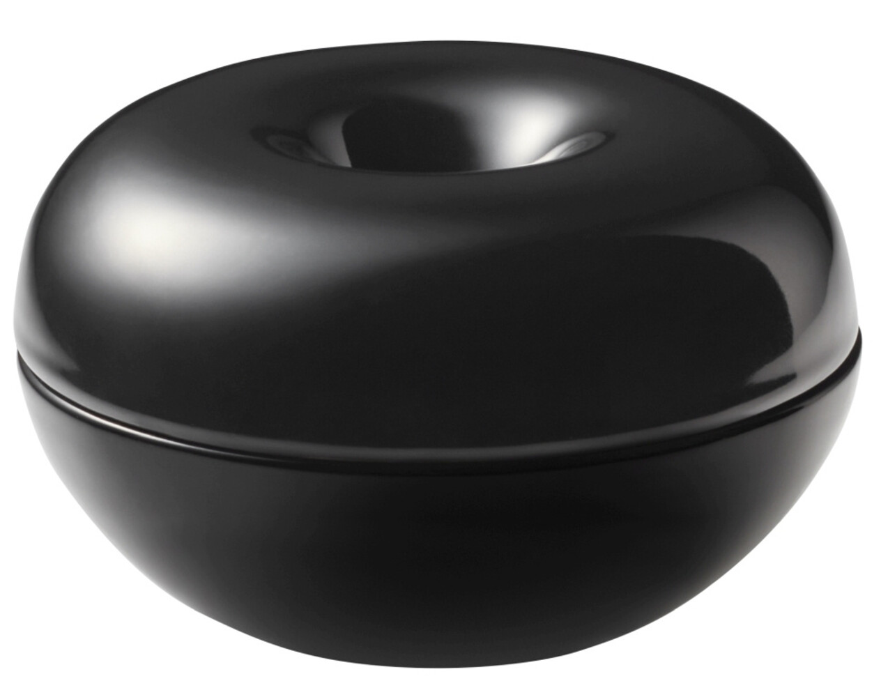 Yamazaki Yamazaki Ceramic air freshener bowl - Tower - Black