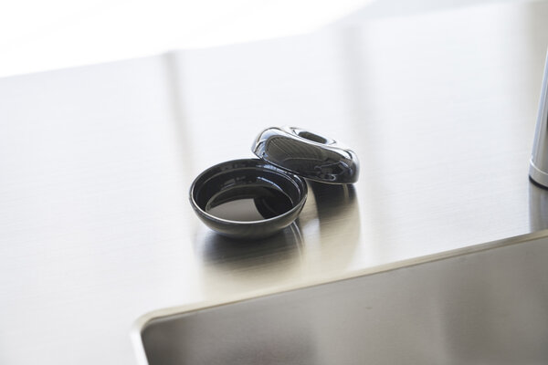 Yamazaki Yamazaki Ceramic air freshener bowl - Tower - Black